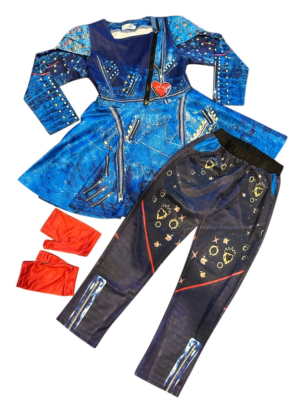 Girls Halloween Outfit Size 7-8.